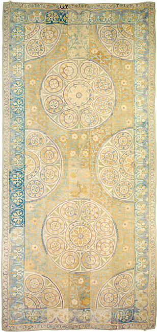 Silk Uzbekistan Embroidery  (Central Asia)